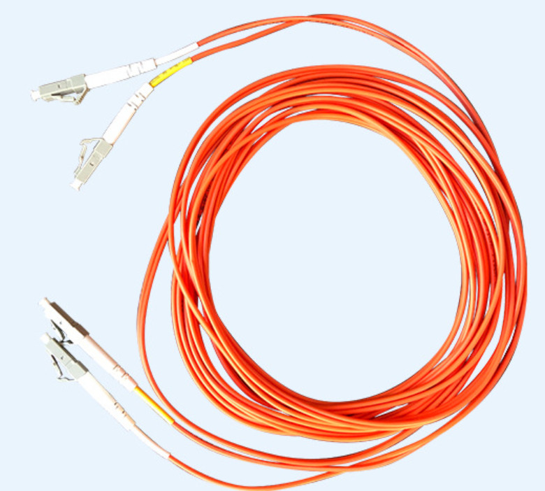 2.0mm 3.0mm ফাইবার অপটিক প্যাচ কর্ড OM2 SC LC ডুপ্লেক্স মাল্টিমোড 50/125 LSZH PVC