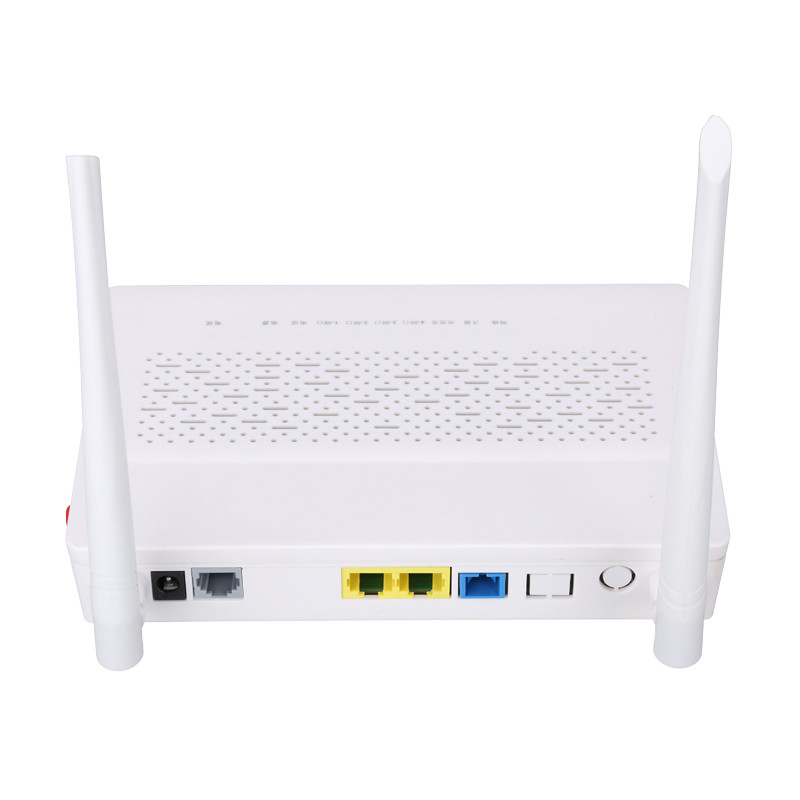 2LAN WIFI POTS ONU অপটিক্যাল নেটওয়ার্ক ইউনিট 1*10/100M এবং 1*10/100/1000M অটো নেগোসিয়েশন সহ