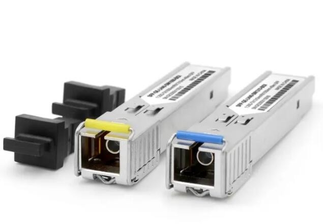 1.25G SFP ফাইবার অপটিক ট্রান্সসিভার 5km 1550/1310nm SC সংযোগকারী BIDI SFP মডিউল