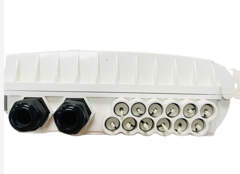 ফাইবার অপটিক ক্যাবিনেট 16 কোর আউটডোর FTTH FTTB FTTX নেটওয়ার্ক পিসি / ABS উপাদান PC