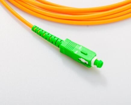 এসএম জি 652 ডি ফাইবার অপটিক প্যাচ কেবল এসসি এপিসি থেকে এসসি ইউপিসি 2.0 মিমি 3.0 মিমি