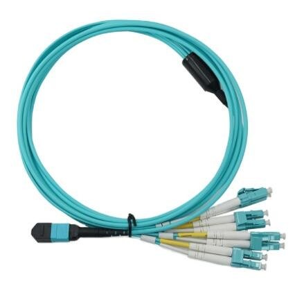 এমপিও এলসি ডুপ্লেক্স 8 এফ অপটিকাল ফাইবার প্যাচ কর্ড 5 মি ক্যাবল পিসি এপিসি পোলিশ