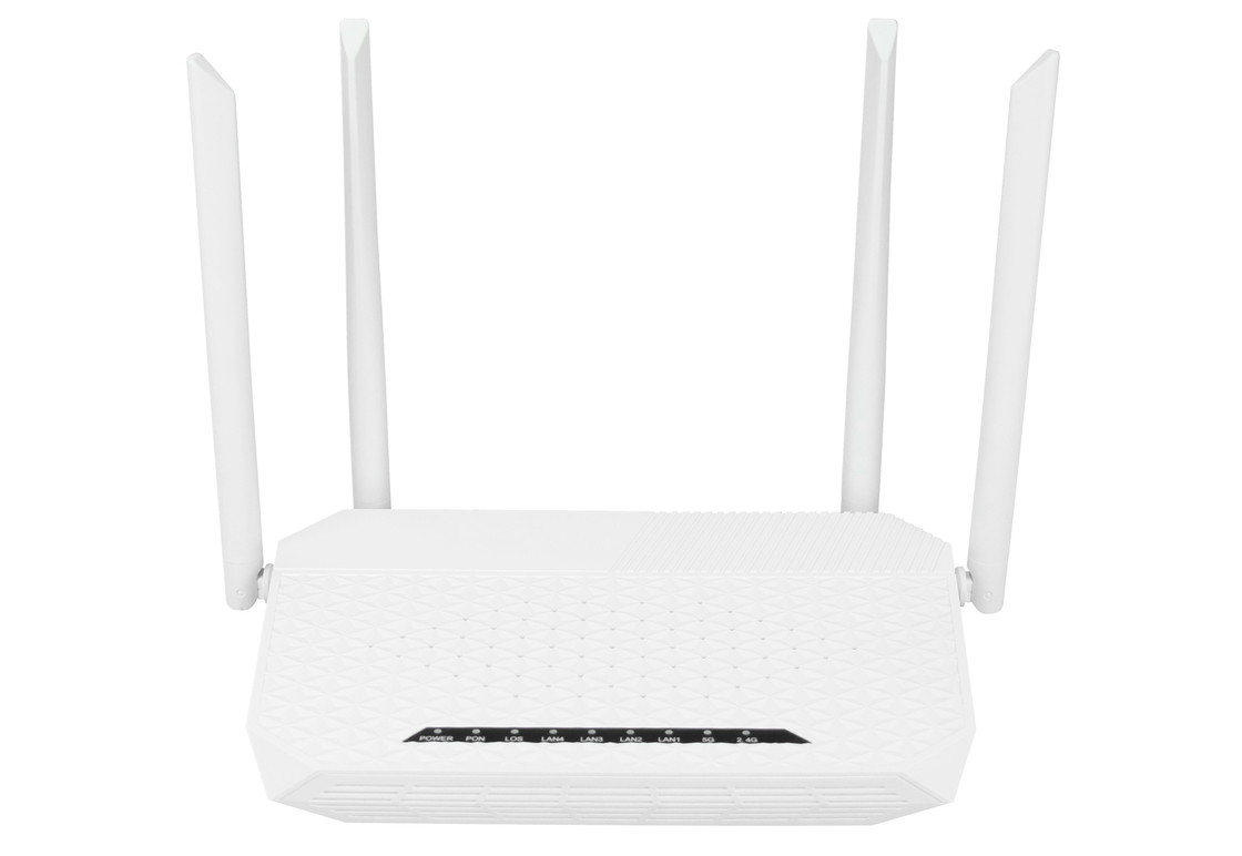 4GE AC WIFI USB XPON ONU রাউটার GPON BoB 20KM SC UPC সংযোগকারী