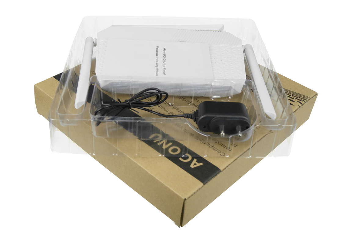 4GE AC WIFI USB XPON ONU রাউটার GPON BoB 20KM SC UPC সংযোগকারী