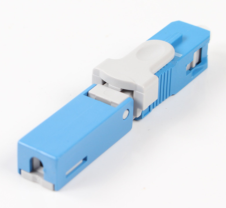 প্রি-বারাইড ফাইবার অপটিক ফাস্ট কানেক্টর FTTH SC ফাইবার অপটিক কোল্ড কানেক্টর