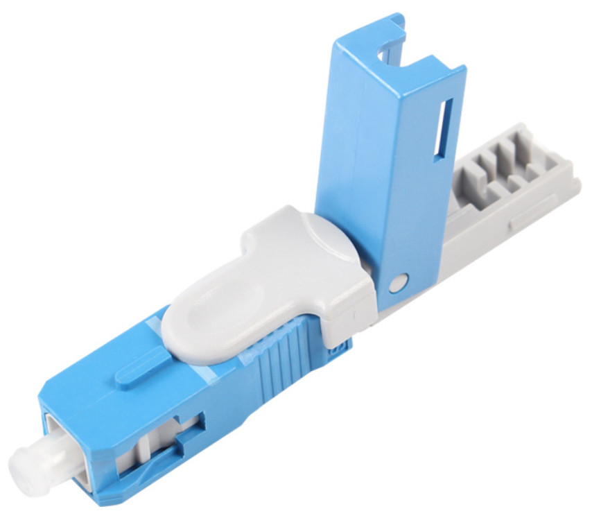 প্রি-বারাইড ফাইবার অপটিক ফাস্ট কানেক্টর FTTH SC ফাইবার অপটিক কোল্ড কানেক্টর
